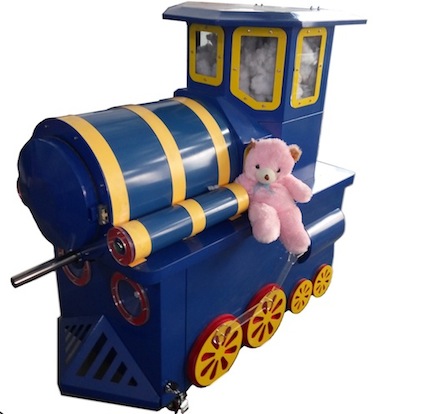 DIY toy stuffing machine -train shape