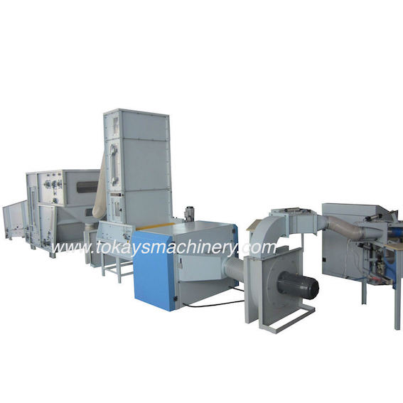 Automatic pillow stuffing machine