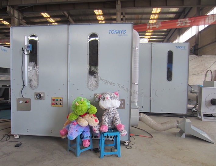 Plush toy stuffing machine
